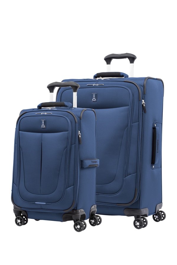Sky Pro 2-Piece Expandable 8-Wheel Spinner Luggage Set