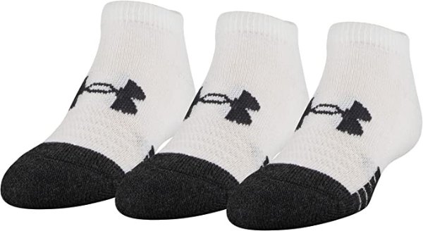 Youth Performance Tech No Show Socks, Multipairs