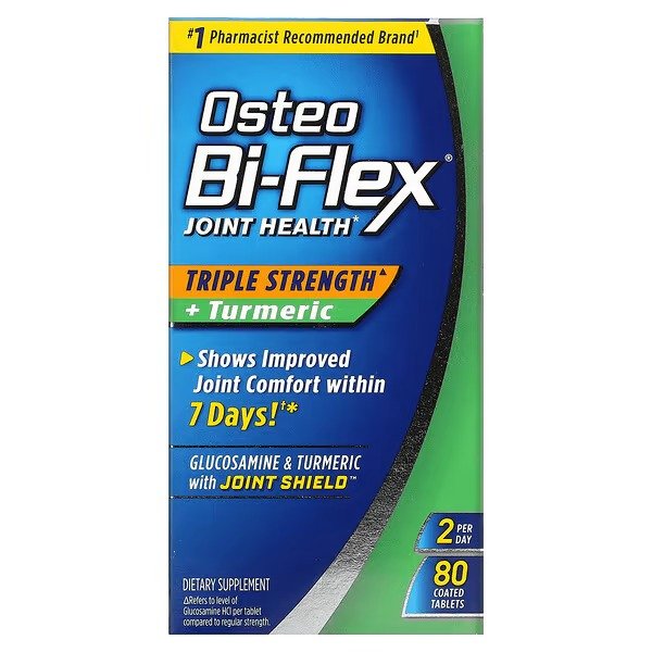 Osteo Bi-Flex 3倍强效维骨力 含姜黄素 80粒