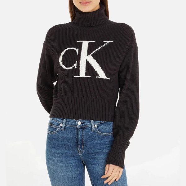 CK logo毛衣