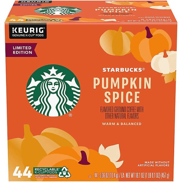 ® Pumpkin Spice Coffee Keurig® K-Cup® Pods 44-Count | Bed Bath & Beyond