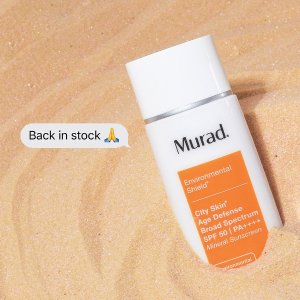 Today Only: Murad SkinCare Sitewide Sale