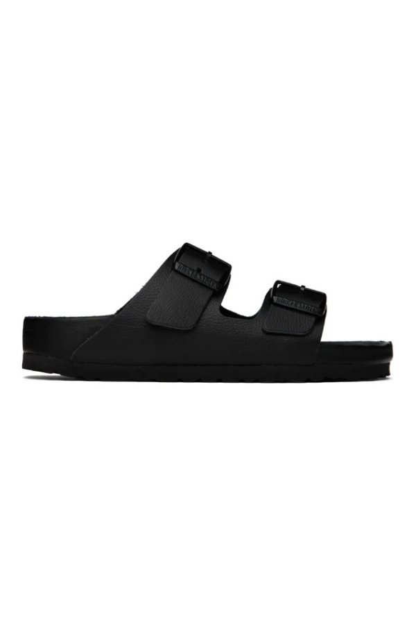 Black Narrow Arizona Sandals