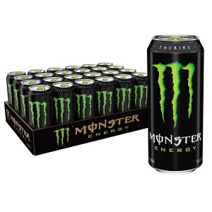 Monster Energy Drink, Green, Original, 16 Fl Oz (Pack of 24)