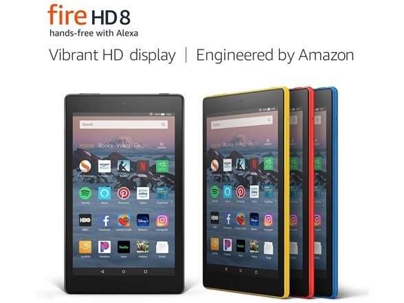 Fire HD 8 Tablet (2018, 8th Gen) 
