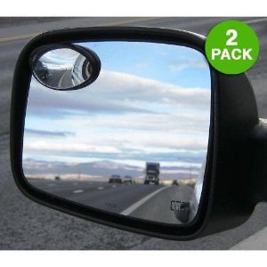 Oval Shaped Blind Spot Mirror (2 Pack)