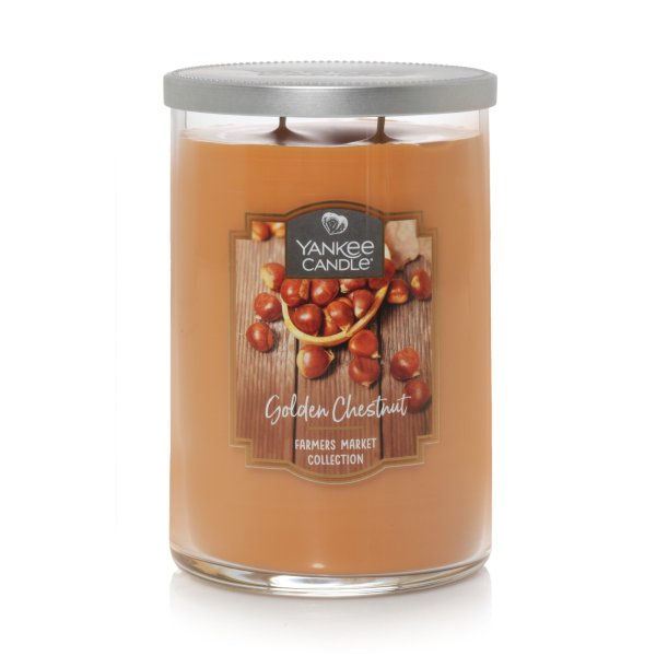 ® Large 2-Wick Tumbler Candle, Golden Chestnut