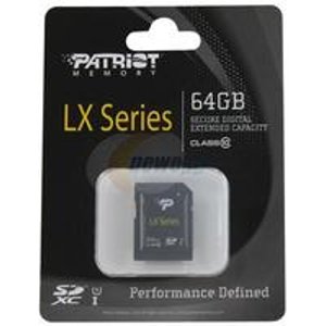 Patriot 64GB LX系列UHS-I Class 10 SDXC 可扩展闪存卡