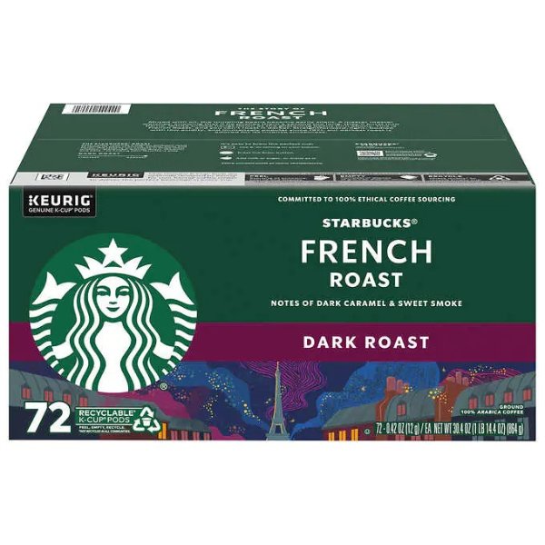 Dark French Roast K-Cup, 72-count