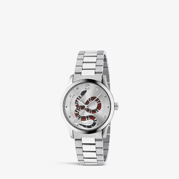 YA1264076 G-Timeless stainless steel bracelet watch