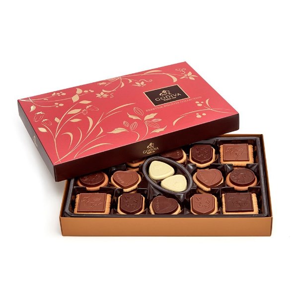 GODIVA Chocolatier Assorted Chocolate Biscuit Gift Box
