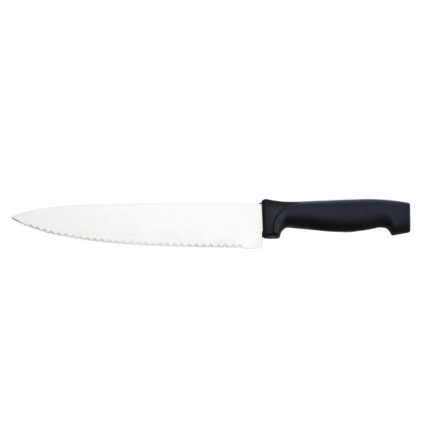 Greys Distribution 8" PP Chef knife – Stainless Steel Blade, Black Handle