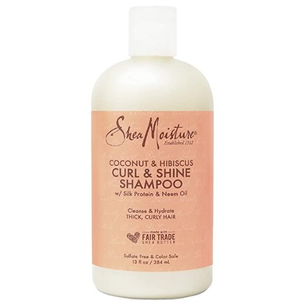 Amazon SheaMoisture Curl and Shine Coconut Shampoo Sale