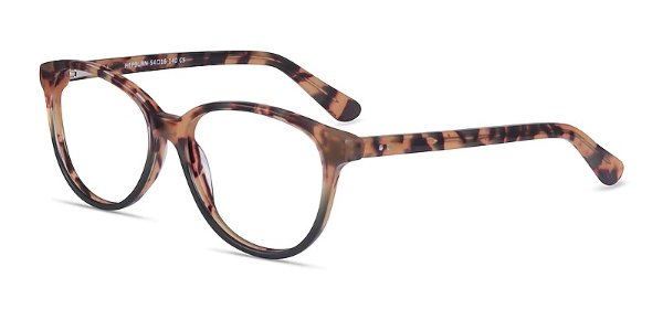 Hepburn Cat Eye Tortoise Green Glasses for Women | EyeBuyDirect