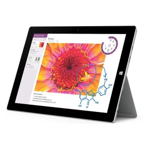 Microsoft Surface 3 苏菲3平板电脑(10.8", 128 GB, Intel Atom, Windows 10)