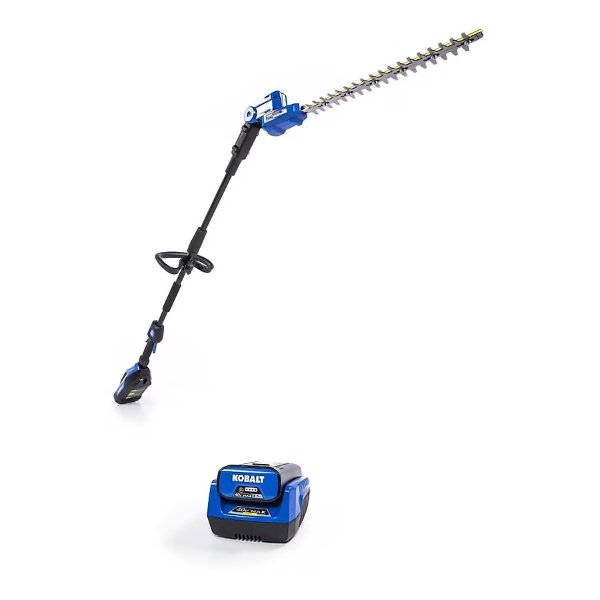 Kobalt 40-volt Max 20-in Battery Hedge Trimmer 2.5 Ah (Battery and Charger Included)