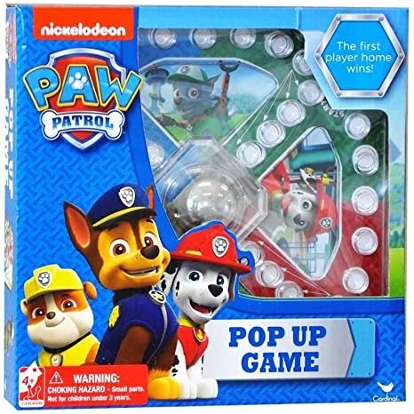 Paw Patrol Pop Up Game