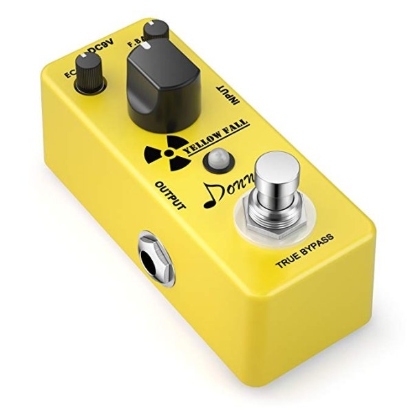 Yellow Fall Vintage Pure Analog Delay Guitar Effect Pedal True Bypass