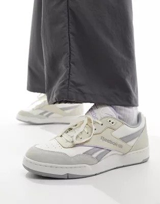 BB 4000 II unisex sneakers in chalk with lilac and gray detail