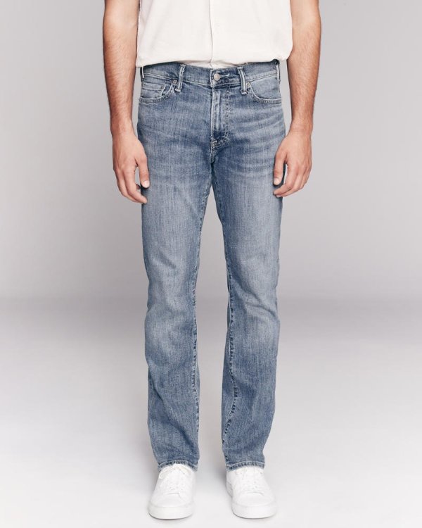 Mens Straight Jeans | Mens Bottoms | Abercrombie.com