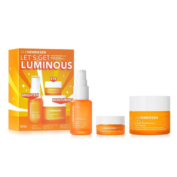 Let's Get Luminous Brightening Vitamin C Essentials Set