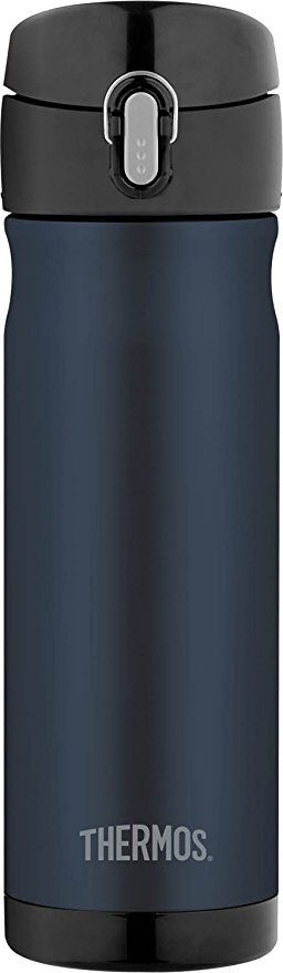 16 Ounce Stainless Steel Commuter Bottle, Midnight Blue