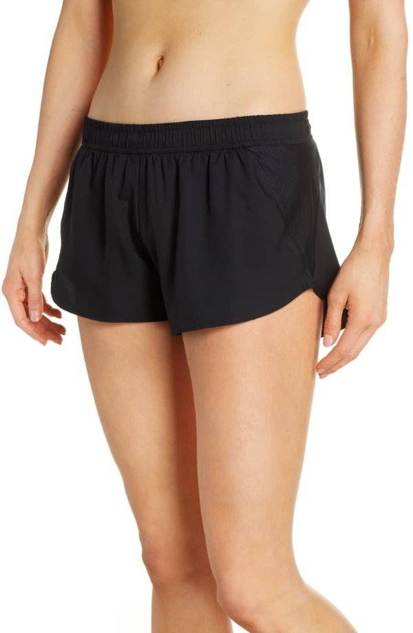 Period Proof Training Shorts with Built-In Hiphugger Briefs