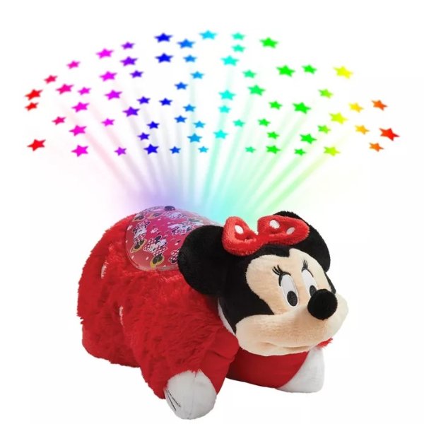 Mickey Mouse &#38; Friends Minnie Mouse Rocking Dots Sleeptime Lite Red