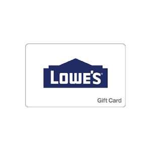 Lowe's 价值$50电子礼卡 邮件送达