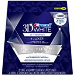 Crest 3D White 42 Luxe Whitestrips Glamorous White 21 Treatments 