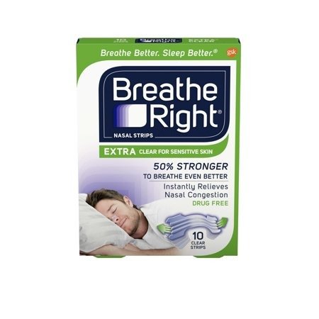 Extra Clear Drug-Free Nasal Strips for Nasal Congestion Relief 10 count - Walmart.com