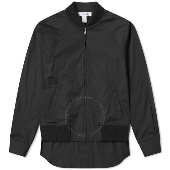 Black Slim-fit Jacket-shirt, Brand Size Large