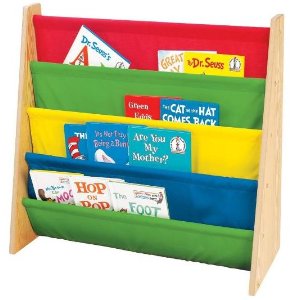 Tot Tutors Kids'  Book Rack, Primary Colors @ Amazon.com