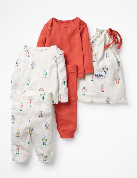 超柔婴儿套装4件套，带整理包