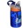 AUTOSPOUT Straw Gizmo Flip Kids Water Bottle, 14 oz., Blue