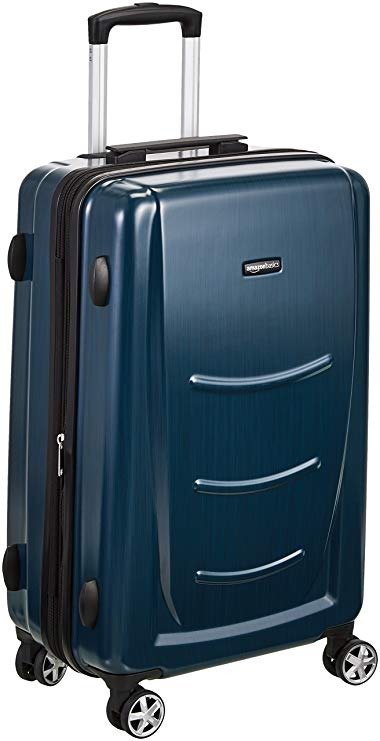Hardshell Spinner Luggage, Navy Blue