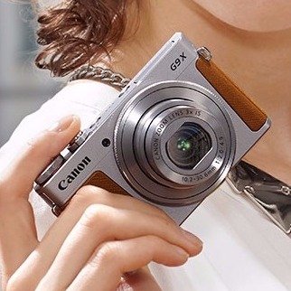 史低价：Canon PowerShot G9 X 2020万像素时尚复古数码相机$269.99 