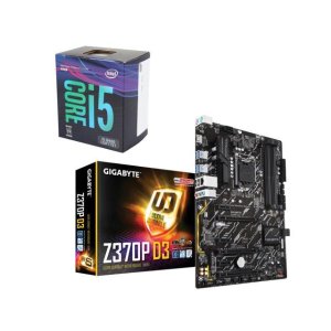 Intel i5-8400 6C6T CPU + GIGABYTE Z370P D3 Motherboard