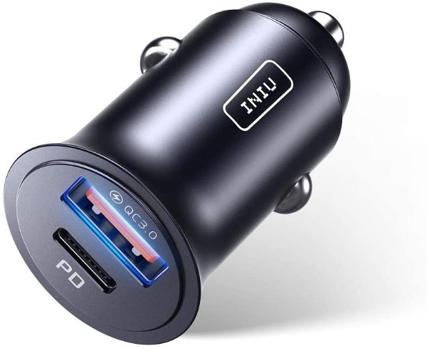 INIU 60W QC 3.0 5A PD Fast charge USB C Car Charge