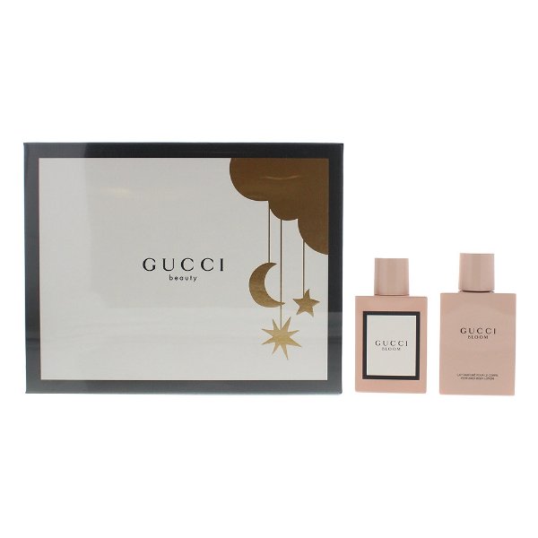 Gucci Bloom50ml香水+100ml身体乳套装 