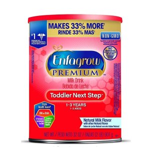 Amazon Enfagrow PREMIUM Toddler Next Step Natural Milk Powder, 32 Ounce，Pack of 6
