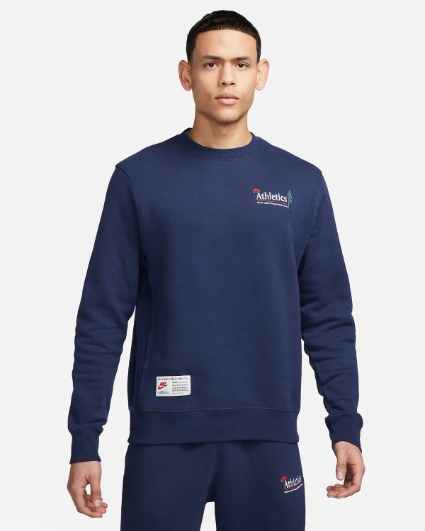 Sportswear Club Fleece Men's Crew-Neck Sweatshirt..com