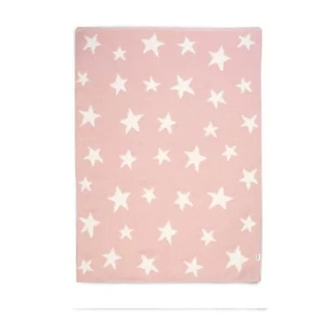 粉色星星毯子
