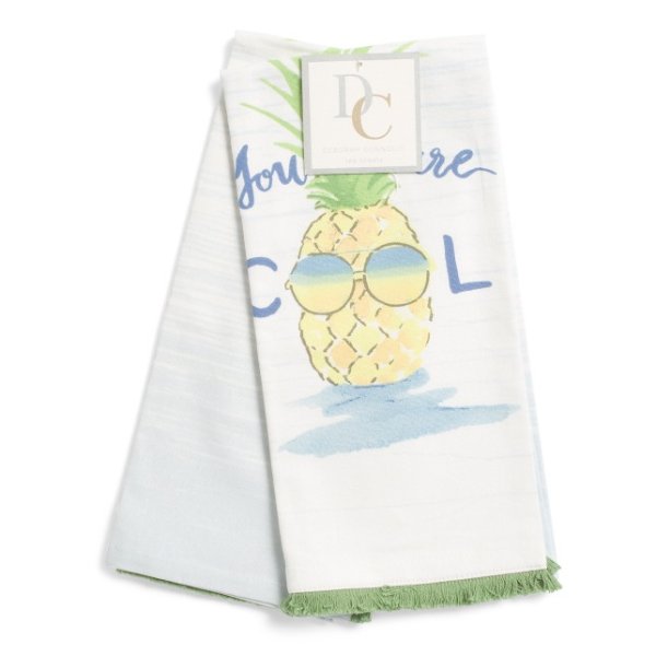 2pk You Are Cool Kitchen Towels