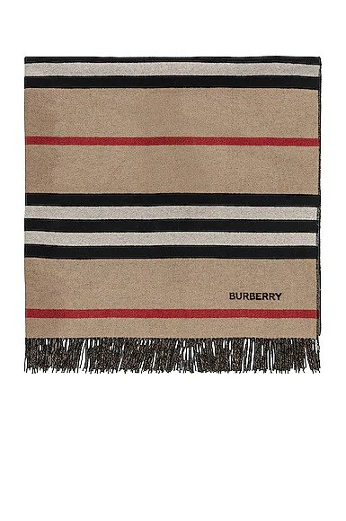 Solid to Stripe Blanket