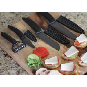 Seven-Piece Ceramic Knife Set