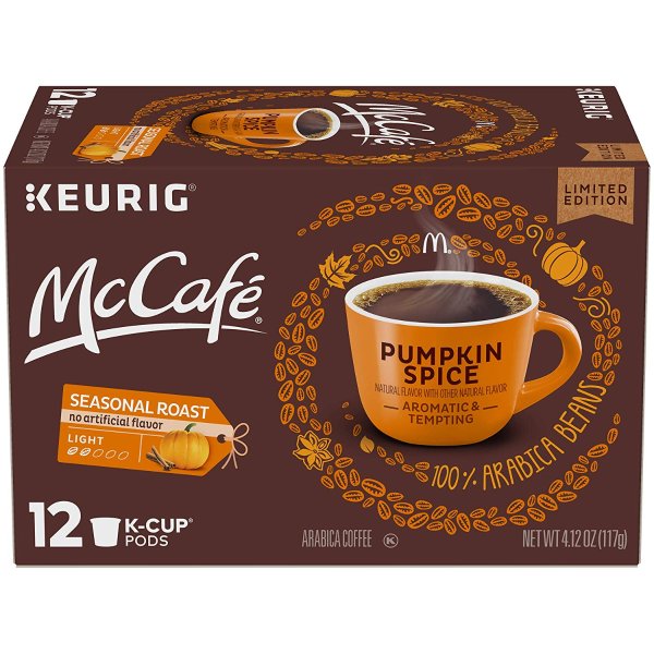 Pumkin Spice Keurig K Cup Coffee Pods (12 Count)