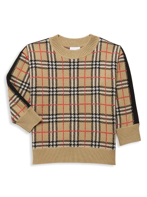 Little Kid's & Kid's Donnie Merino Wool Sweater