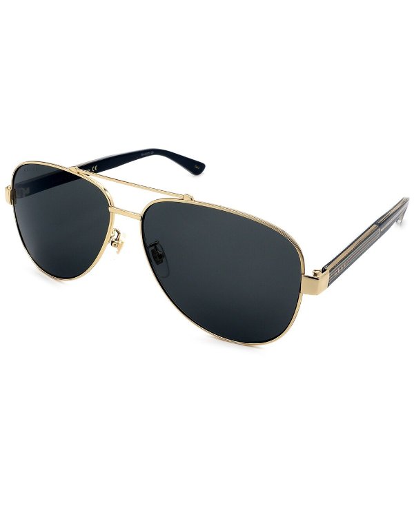 Men's GG0528S 63mm Sunglasses