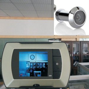 2.4" LCD Visual Monitor Door Peep Hole Wireless Viewer Camera Video